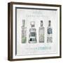 Kitchen Cocktails I-Natalie Carpentieri-Framed Art Print