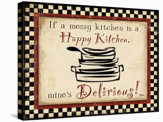 Kitchen Delirious-Diane Stimson-Stretched Canvas