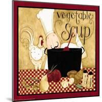 Kitchen Favorites: Vegetable Soup-Dan Dipaolo-Mounted Art Print