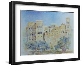 Kitchen Garden, Sana'A, North Yemen, 1975-James Reeve-Framed Giclee Print