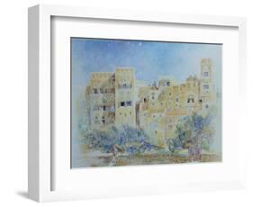 Kitchen Garden, Sana'A, North Yemen, 1975-James Reeve-Framed Giclee Print