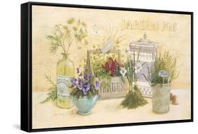 Kitchen Garden-Angela Staehling-Framed Stretched Canvas