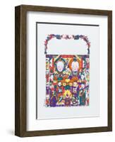 Kitchen God Holding Government, C.1980-null-Framed Giclee Print