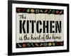 Kitchen Heart-ALI Chris-Framed Giclee Print