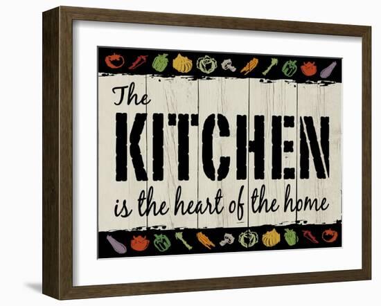 Kitchen Heart-ALI Chris-Framed Giclee Print