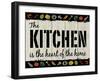 Kitchen Heart-ALI Chris-Framed Giclee Print