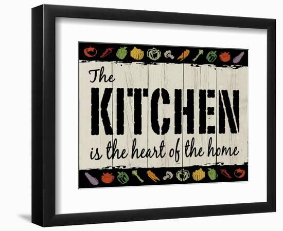 Kitchen Heart-ALI Chris-Framed Giclee Print