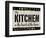 Kitchen Heart-ALI Chris-Framed Premium Giclee Print