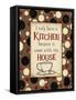 Kitchen House Brown-Diane Stimson-Framed Stretched Canvas