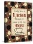 Kitchen House Brown-Diane Stimson-Stretched Canvas