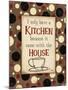 Kitchen House Brown-Diane Stimson-Mounted Art Print