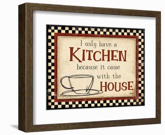 Kitchen House-Diane Stimson-Framed Art Print