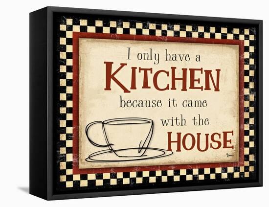 Kitchen House-Diane Stimson-Framed Stretched Canvas