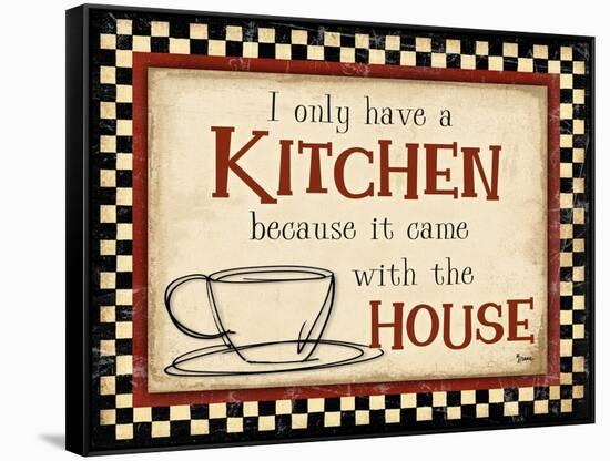 Kitchen House-Diane Stimson-Framed Stretched Canvas