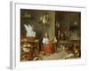 Kitchen Interior, 1644-David Teniers the Younger-Framed Giclee Print