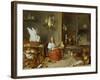 Kitchen Interior, 1644-David Teniers the Younger-Framed Giclee Print