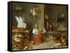 Kitchen Interior, 1644-David Teniers the Younger-Framed Stretched Canvas