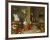 Kitchen Interior, 1644-David Teniers the Younger-Framed Giclee Print