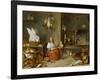 Kitchen Interior, 1644-David Teniers the Younger-Framed Giclee Print