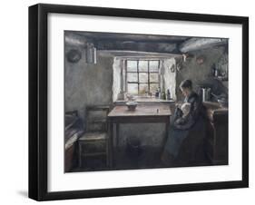 Kitchen Interior, 1887-Harald Oscar Sohlberg-Framed Giclee Print