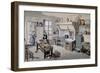 Kitchen Interior, France, 19th Century-null-Framed Giclee Print