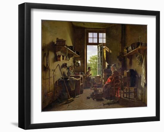 Kitchen Interior-Martin Drolling-Framed Giclee Print