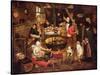 Kitchen Interior-Pieter Bruegel the Elder-Stretched Canvas