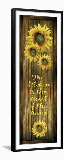 Kitchen Is Where The Heart Is-ALI Chris-Framed Giclee Print