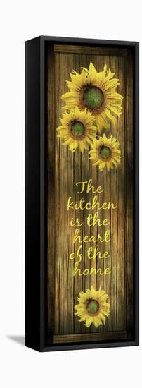 Kitchen Is Where The Heart Is-ALI Chris-Framed Stretched Canvas