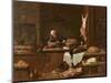 Kitchen of a Dutch Mansion-David the Younger Teniers-Mounted Giclee Print
