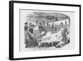 Kitchen of the Fremont Dragoons-Frank Leslie-Framed Art Print