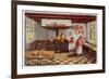 Kitchen of the Hotel St.Lucas, in the Hoogstraat, Rotterdam, 1834-Mary Ellen Best-Framed Giclee Print