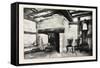 Kitchen of the House in Which Shakespeare Was Born-null-Framed Stretched Canvas