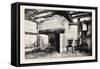 Kitchen of the House in Which Shakespeare Was Born-null-Framed Stretched Canvas