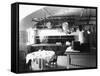 Kitchen of the White House-Charles M. Bell-Framed Stretched Canvas