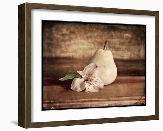 Kitchen Pear 2-LightBoxJournal-Framed Giclee Print