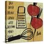 Kitchen Play II-Cheryl Warrick-Stretched Canvas