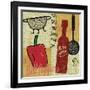 Kitchen Play III-Cheryl Warrick-Framed Art Print