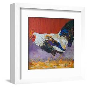 Kitchen Rooster-null-Framed Art Print