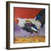 Kitchen Rooster-null-Framed Art Print