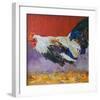 Kitchen Rooster-null-Framed Art Print