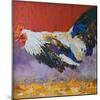 Kitchen Rooster-null-Mounted Art Print