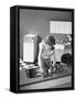 Kitchen Scene, Warwick, Warwickshire, 1966-Michael Walters-Framed Stretched Canvas