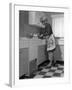 Kitchen Scene, Warwick, Warwickshire, 1966-Michael Walters-Framed Photographic Print