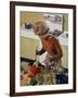 Kitchen Scene, Warwick, Warwickshire, 1966-Michael Walters-Framed Photographic Print