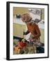 Kitchen Scene, Warwick, Warwickshire, 1966-Michael Walters-Framed Photographic Print