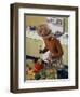 Kitchen Scene, Warwick, Warwickshire, 1966-Michael Walters-Framed Photographic Print