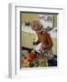 Kitchen Scene, Warwick, Warwickshire, 1966-Michael Walters-Framed Photographic Print