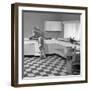 Kitchen Scene, Warwick, Warwickshire, 1966-Michael Walters-Framed Photographic Print