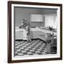 Kitchen Scene, Warwick, Warwickshire, 1966-Michael Walters-Framed Photographic Print